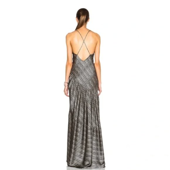 L'AGENCE Silk Long Dress Size: S | US 4 Serita Dress - Picture 3 of 7